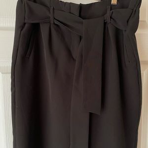 Eclipse Tie-Front Ankle Pants